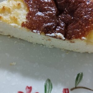 米粉でつくる★バスク風チーズケーキ